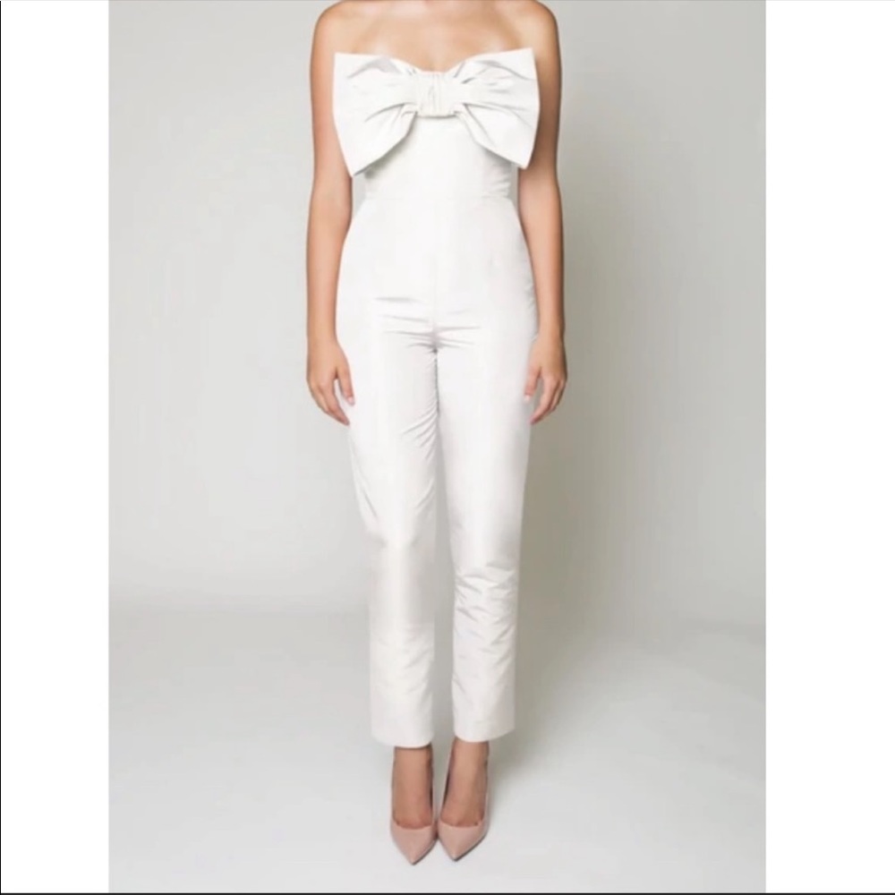 New Alexia Maria Bettina Front Bow Jumpsuit